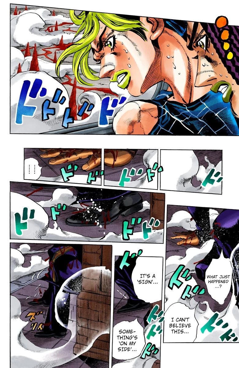 JoJo's Bizarre Adventure Part 6 - Stone Ocean (Official Colored) chapter 136 page 14