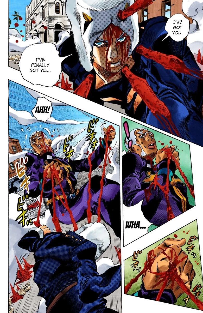 JoJo's Bizarre Adventure Part 6 - Stone Ocean (Official Colored) chapter 136 page 5