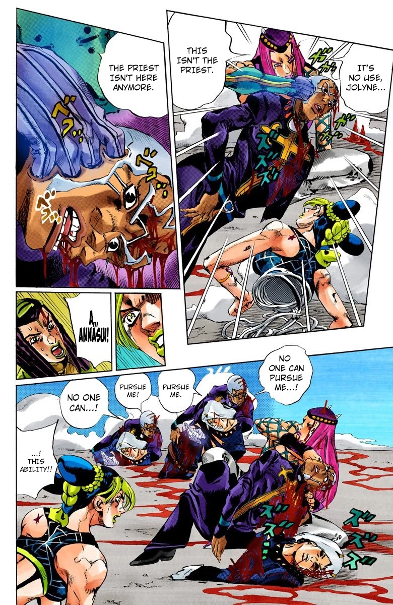 JoJo's Bizarre Adventure Part 6 - Stone Ocean (Official Colored) chapter 137 page 10