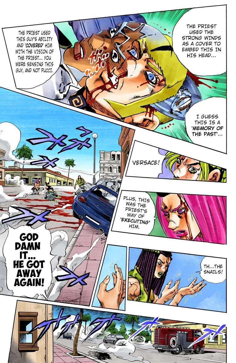 JoJo's Bizarre Adventure Part 6 - Stone Ocean (Official Colored) chapter 137 page 11