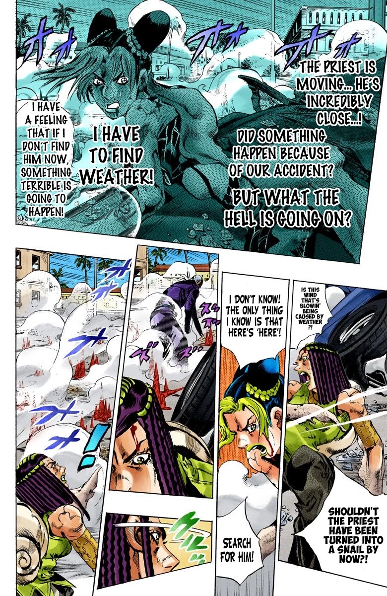 JoJo's Bizarre Adventure Part 6 - Stone Ocean (Official Colored) chapter 137 page 2