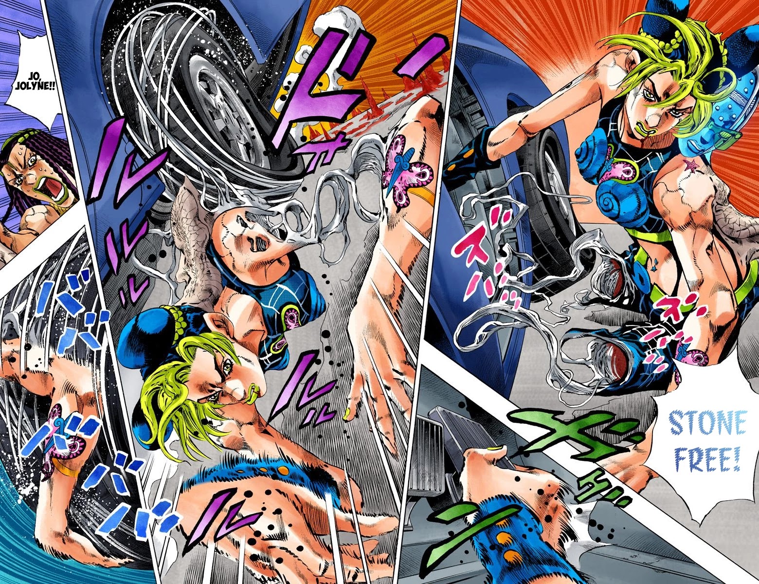 JoJo's Bizarre Adventure Part 6 - Stone Ocean (Official Colored) chapter 137 page 6