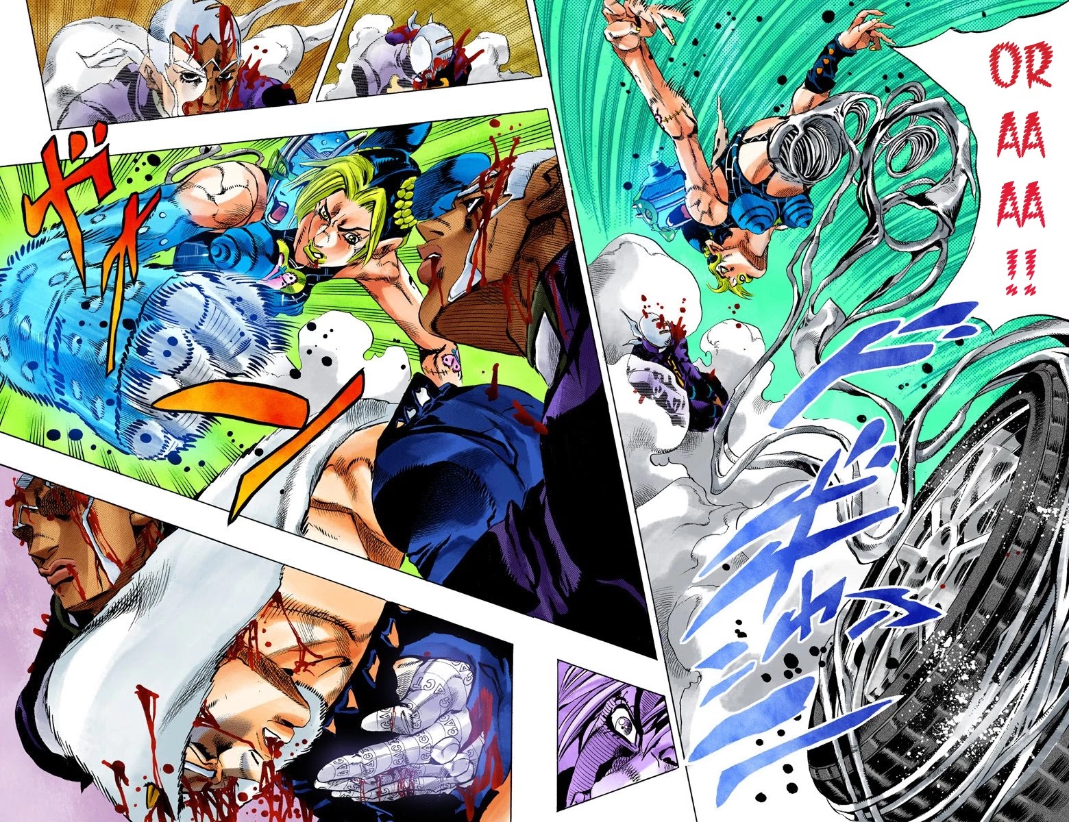 JoJo's Bizarre Adventure Part 6 - Stone Ocean (Official Colored) chapter 137 page 7