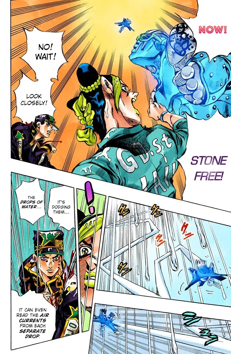 JoJo's Bizarre Adventure Part 6 - Stone Ocean (Official Colored) chapter 14 page 11