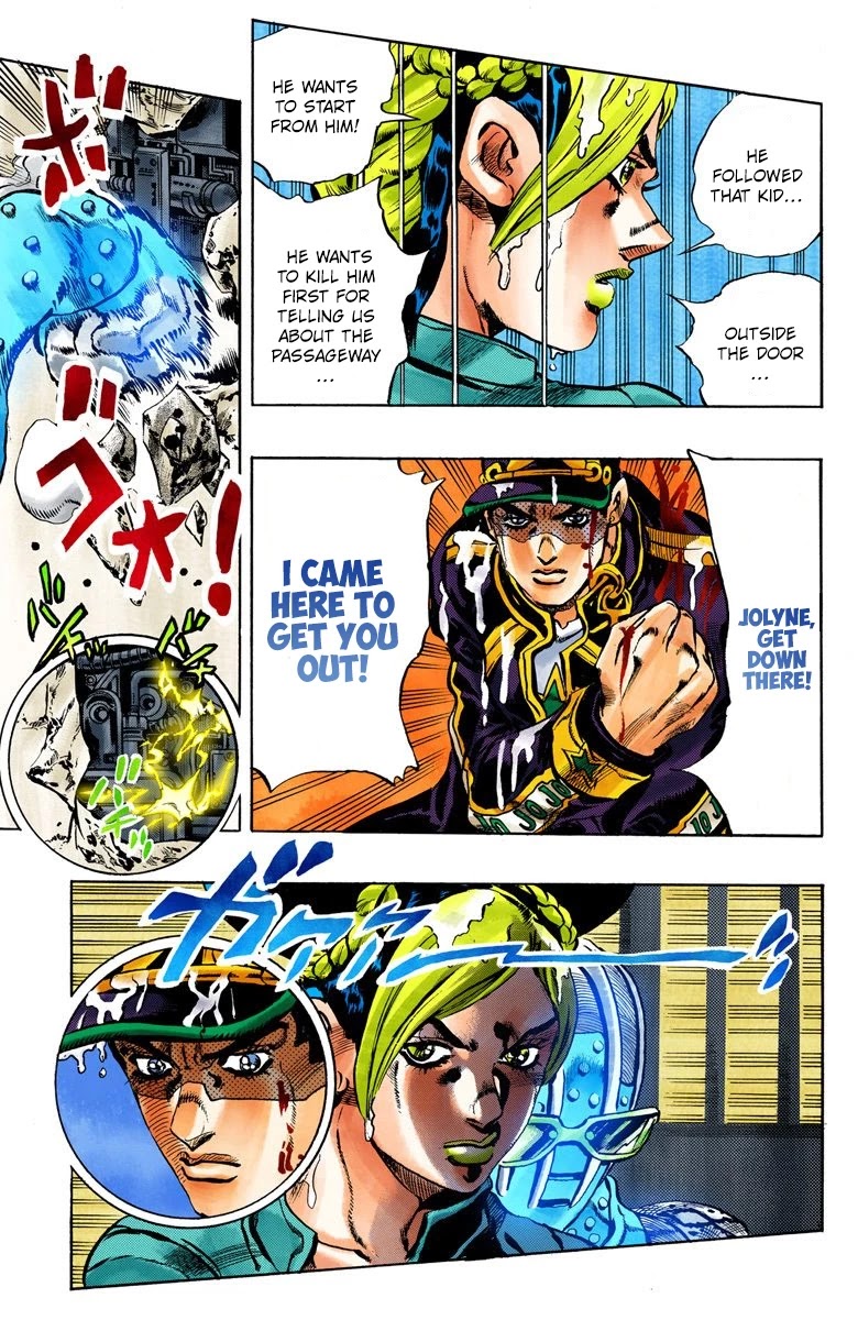 JoJo's Bizarre Adventure Part 6 - Stone Ocean (Official Colored) chapter 14 page 16