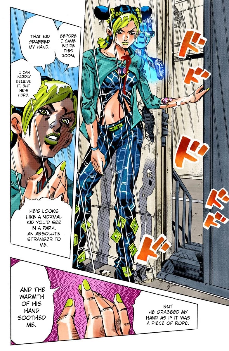 JoJo's Bizarre Adventure Part 6 - Stone Ocean (Official Colored) chapter 14 page 17
