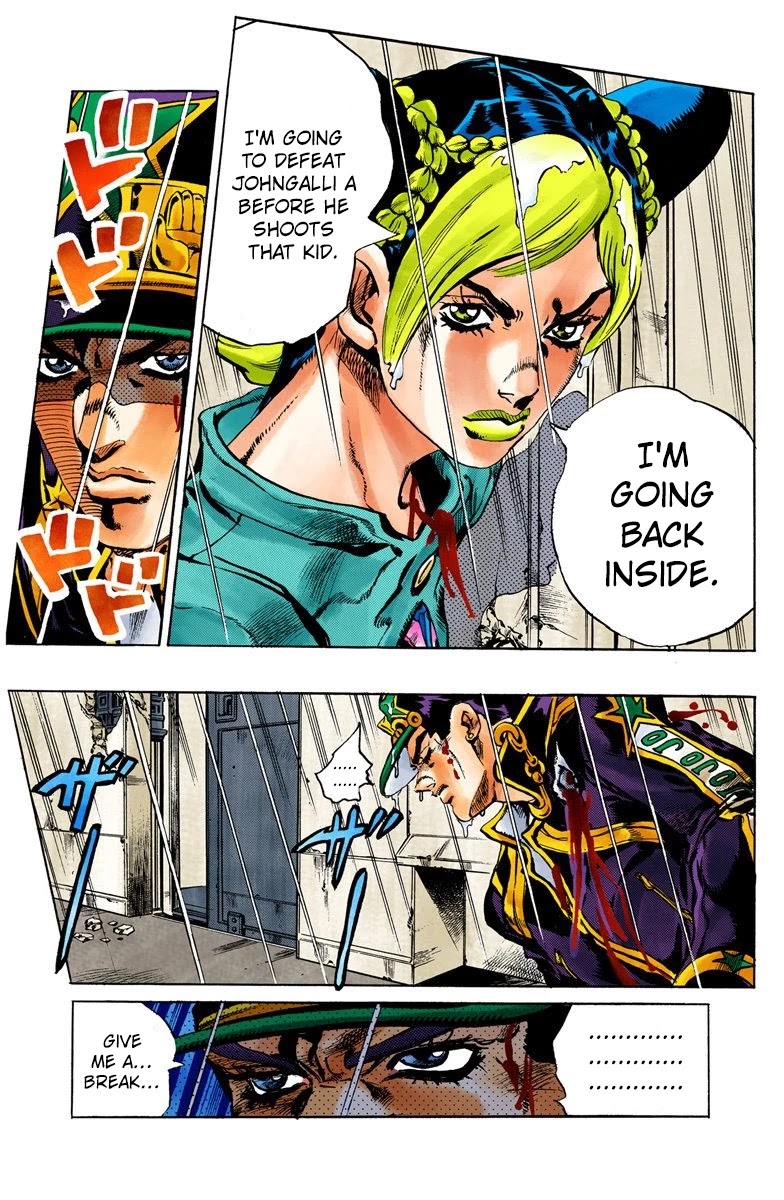 JoJo's Bizarre Adventure Part 6 - Stone Ocean (Official Colored) chapter 14 page 18