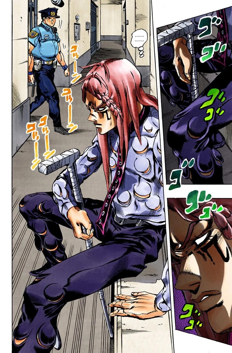 JoJo's Bizarre Adventure Part 6 - Stone Ocean (Official Colored) chapter 14 page 3