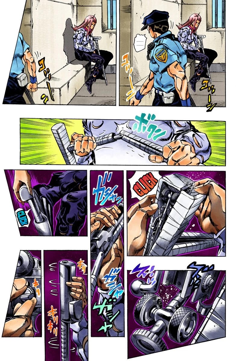 JoJo's Bizarre Adventure Part 6 - Stone Ocean (Official Colored) chapter 14 page 4