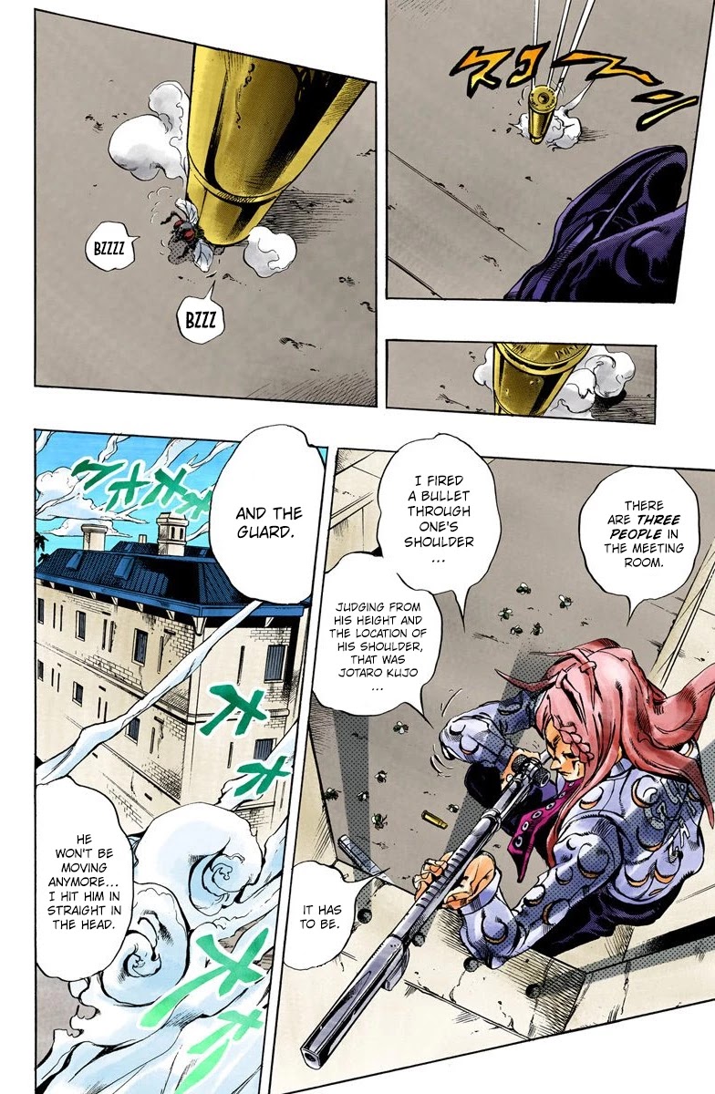 JoJo's Bizarre Adventure Part 6 - Stone Ocean (Official Colored) chapter 14 page 7