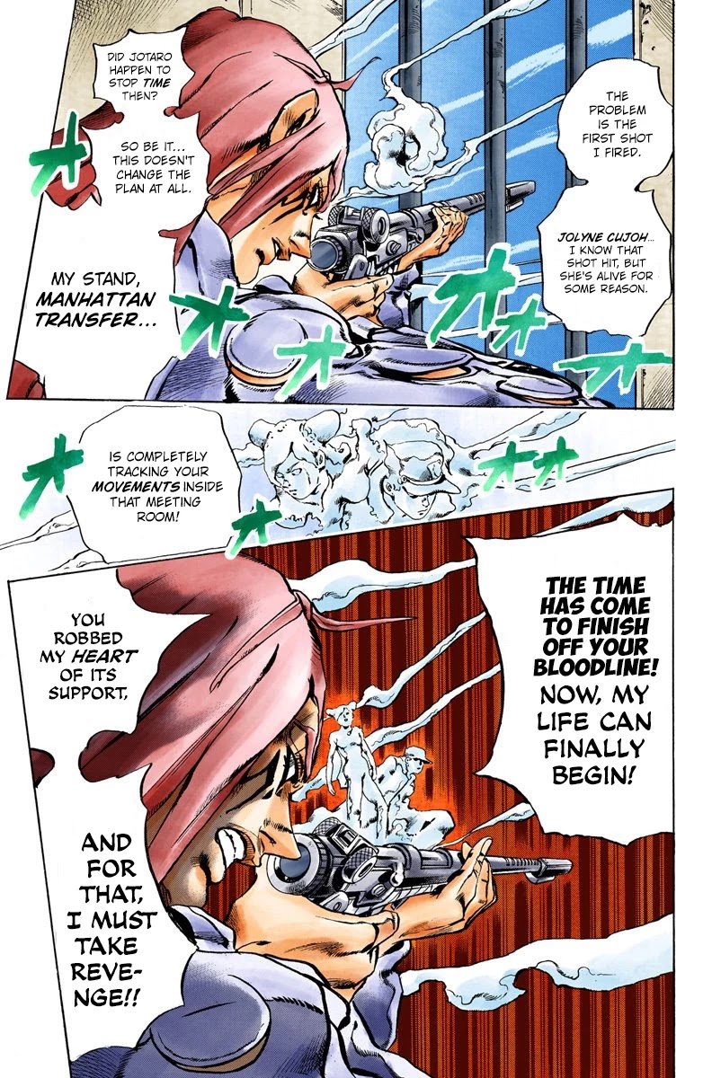 JoJo's Bizarre Adventure Part 6 - Stone Ocean (Official Colored) chapter 14 page 8