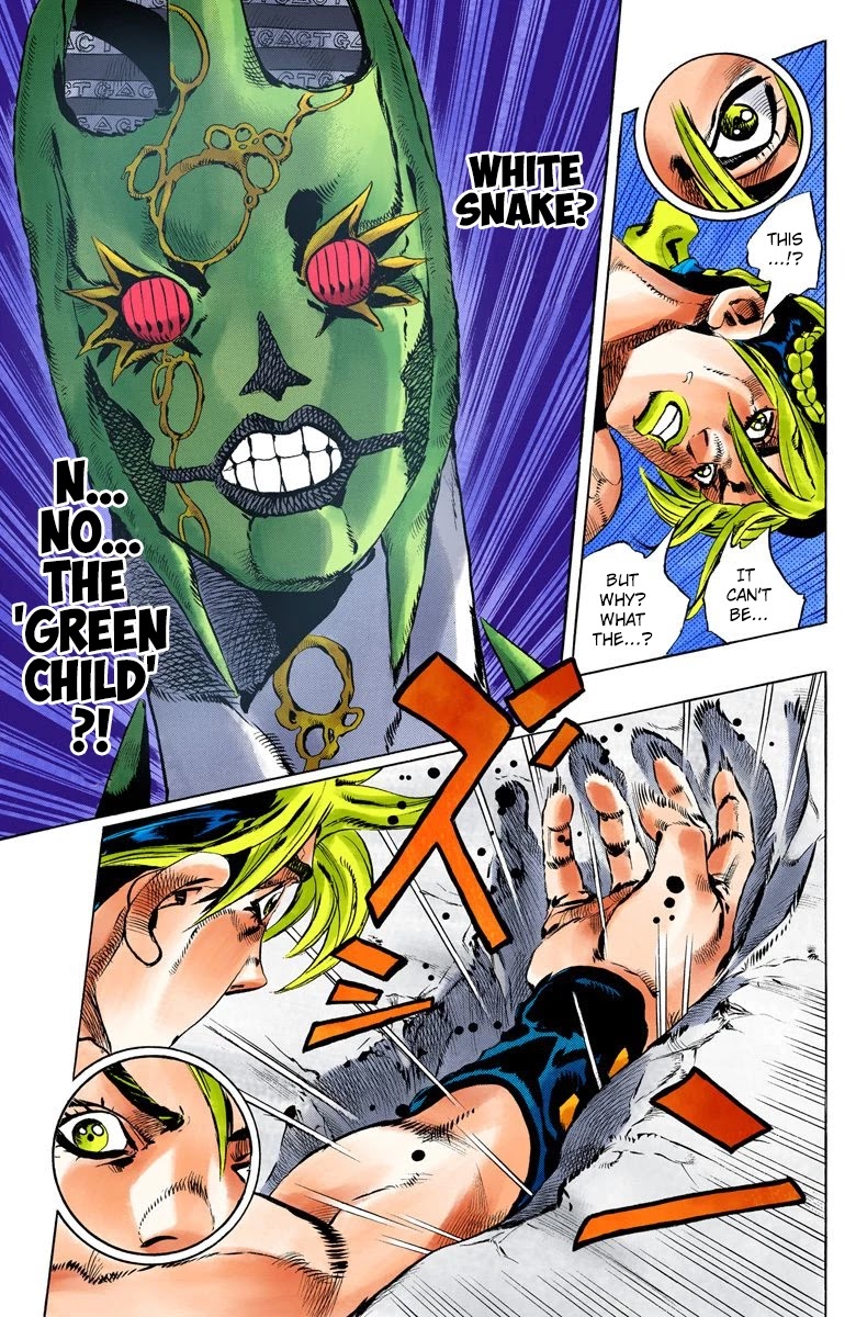 JoJo's Bizarre Adventure Part 6 - Stone Ocean (Official Colored) chapter 140 page 15