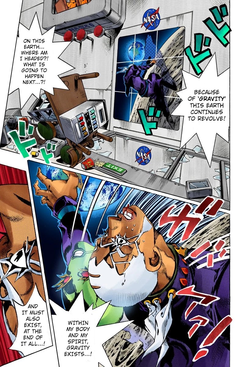 JoJo's Bizarre Adventure Part 6 - Stone Ocean (Official Colored) chapter 140 page 4