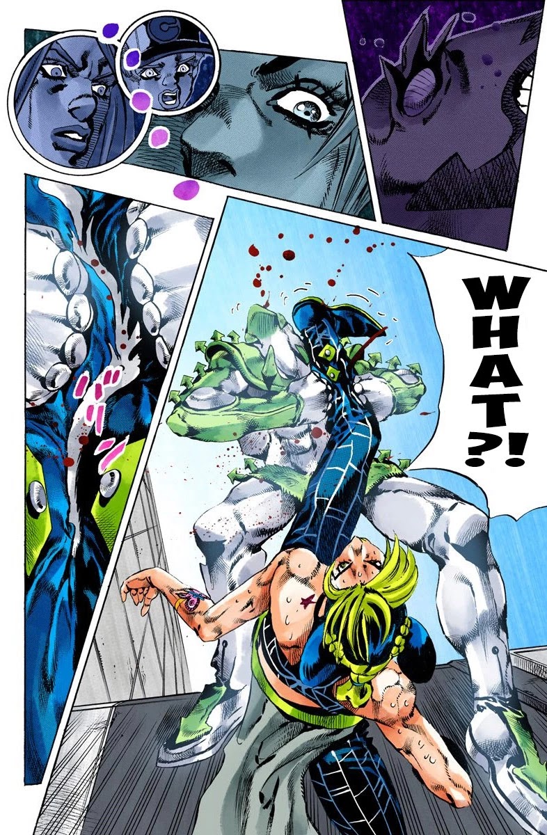 JoJo's Bizarre Adventure Part 6 - Stone Ocean (Official Colored) chapter 141 page 13