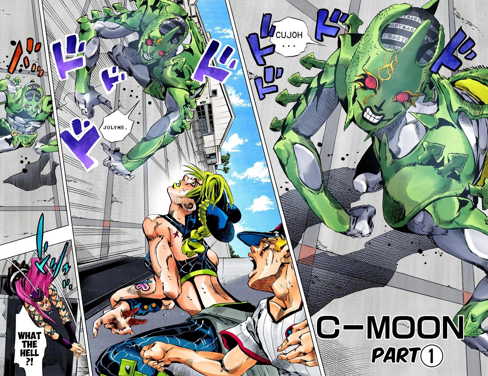 JoJo's Bizarre Adventure Part 6 - Stone Ocean (Official Colored) chapter 141 page 3