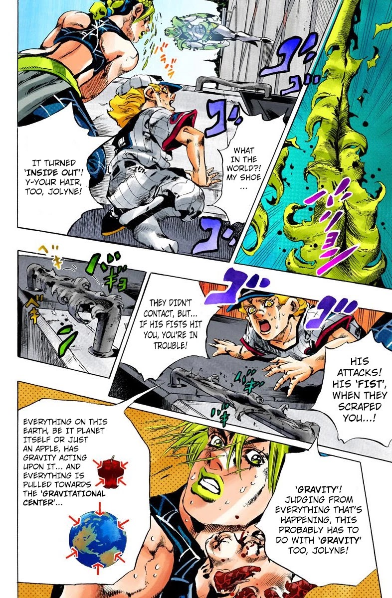 JoJo's Bizarre Adventure Part 6 - Stone Ocean (Official Colored) chapter 141 page 8