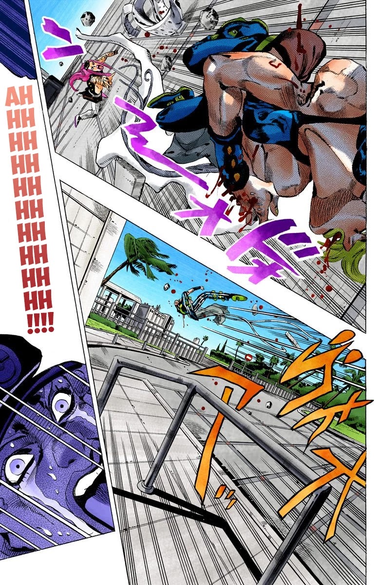 JoJo's Bizarre Adventure Part 6 - Stone Ocean (Official Colored) chapter 144 page 10