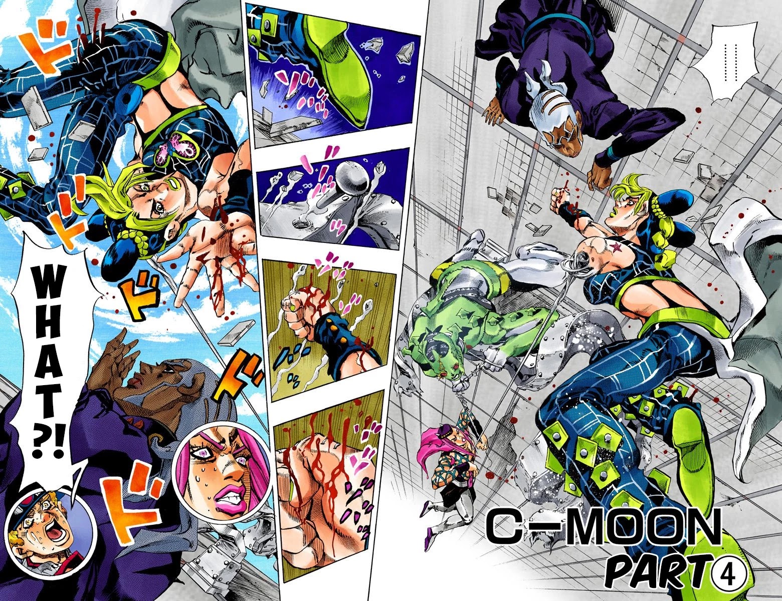 JoJo's Bizarre Adventure Part 6 - Stone Ocean (Official Colored) chapter 144 page 3