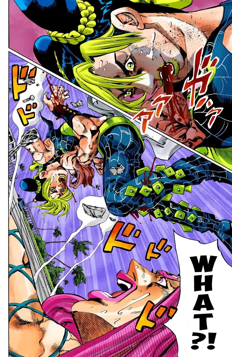 JoJo's Bizarre Adventure Part 6 - Stone Ocean (Official Colored) chapter 144 page 7