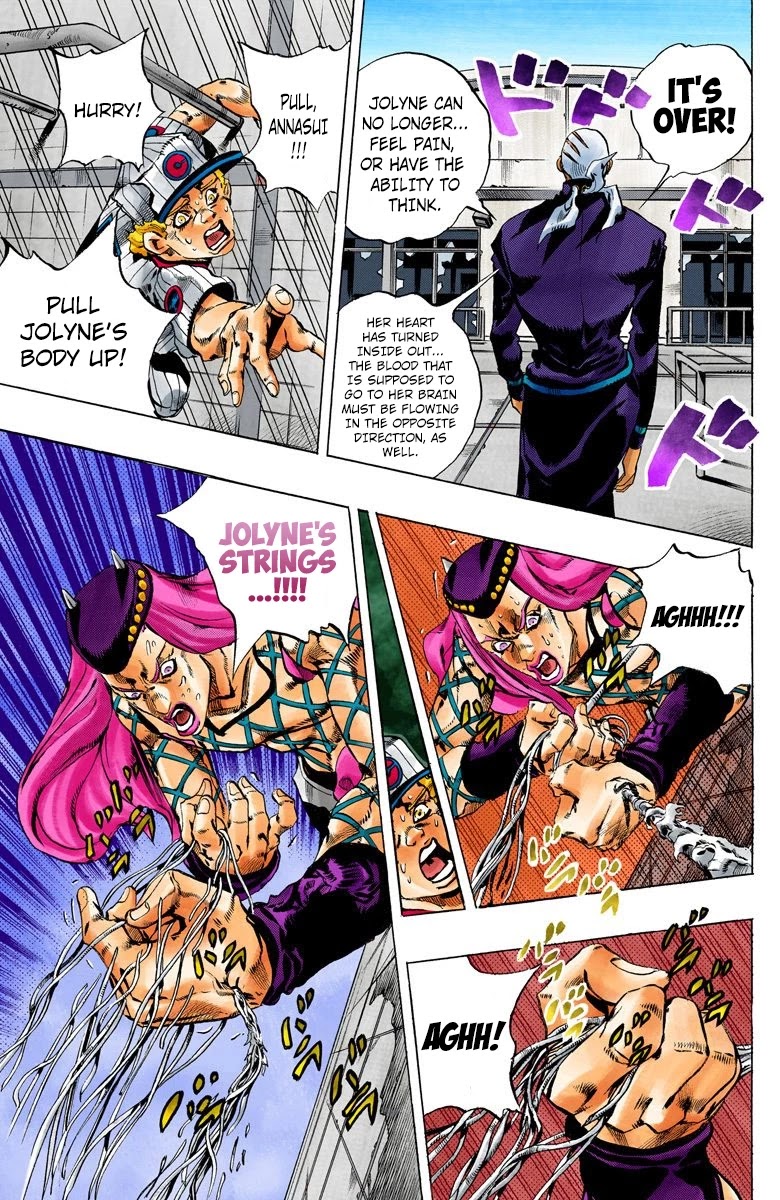 JoJo's Bizarre Adventure Part 6 - Stone Ocean (Official Colored) chapter 144 page 8