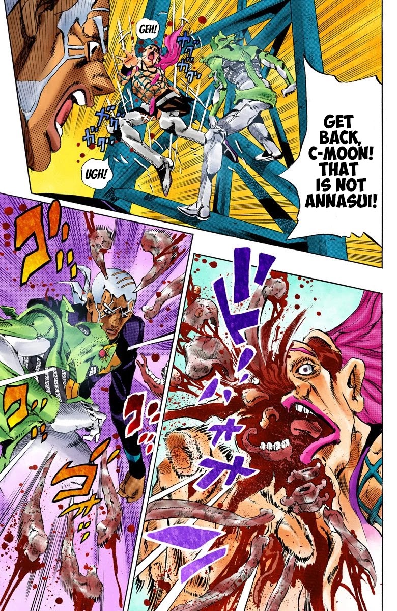 JoJo's Bizarre Adventure Part 6 - Stone Ocean (Official Colored) chapter 145 page 10