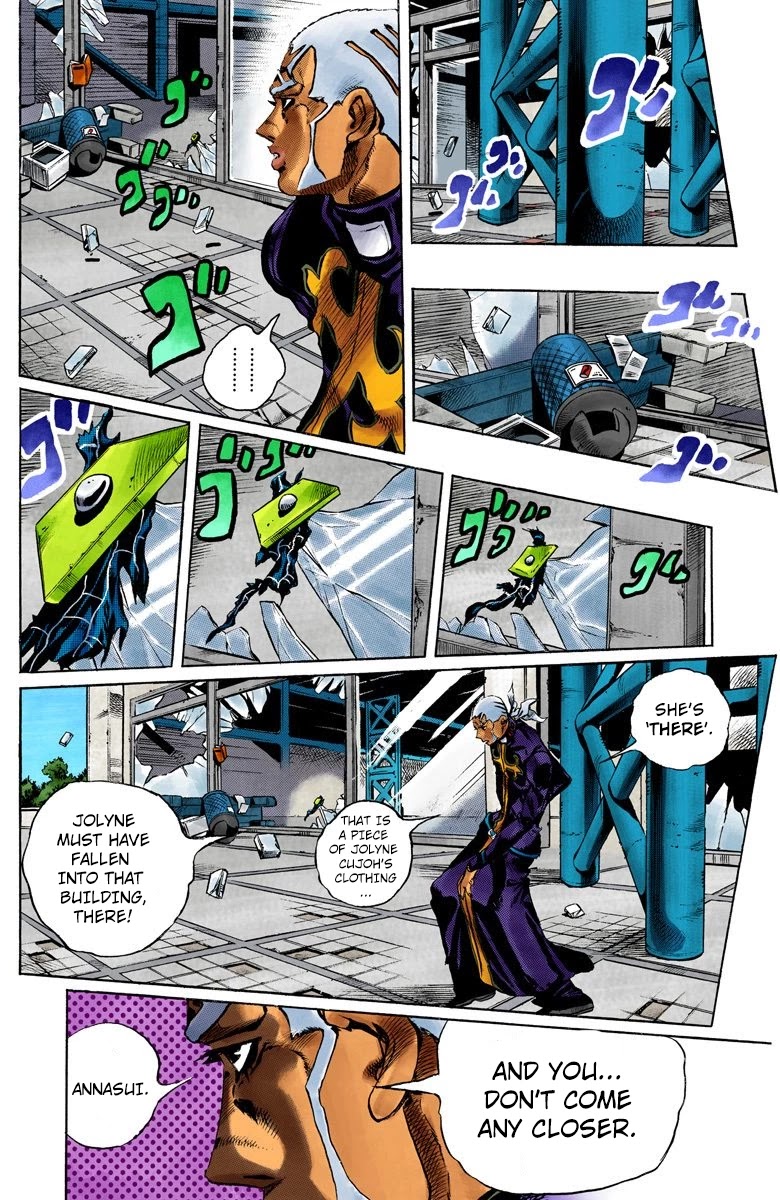 JoJo's Bizarre Adventure Part 6 - Stone Ocean (Official Colored) chapter 145 page 6