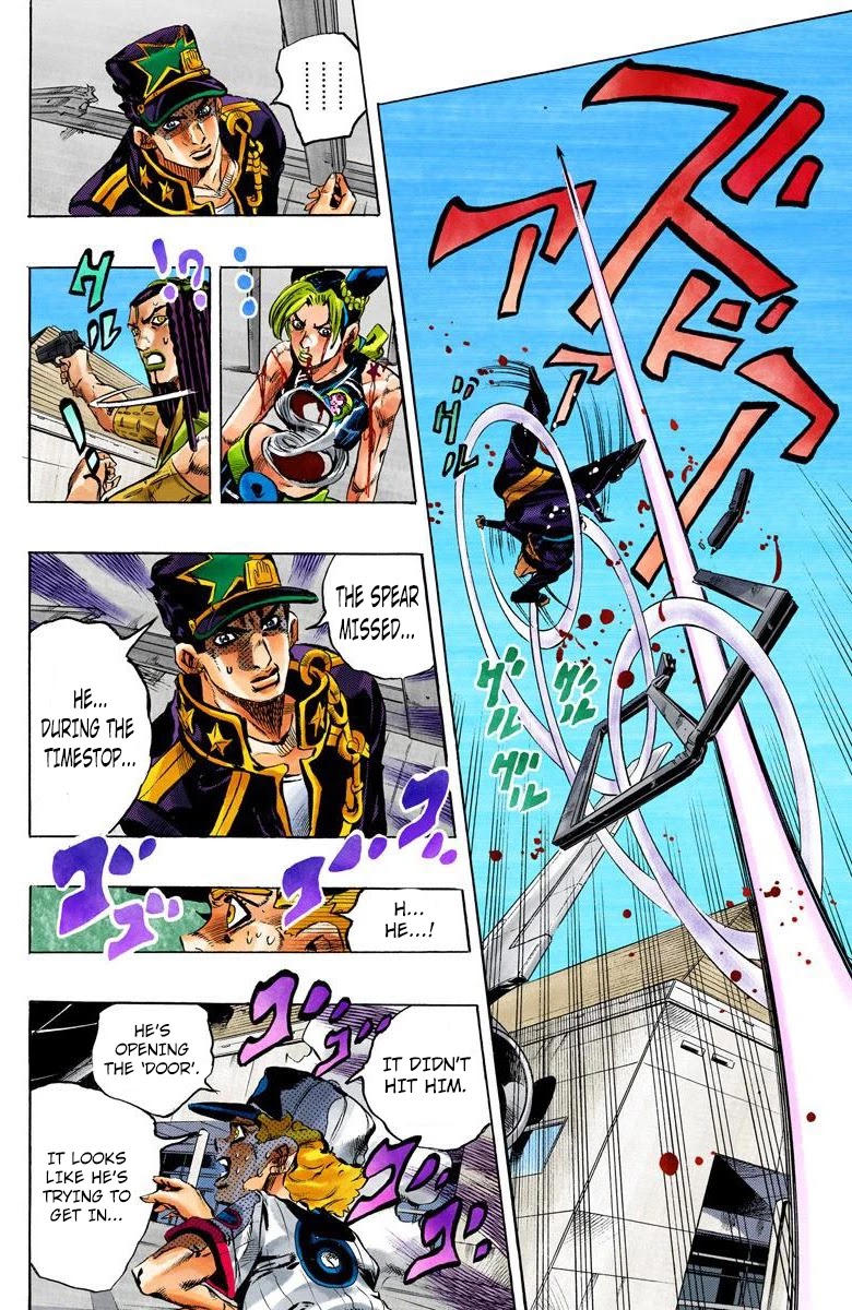 JoJo's Bizarre Adventure Part 6 - Stone Ocean (Official Colored) chapter 148 page 11