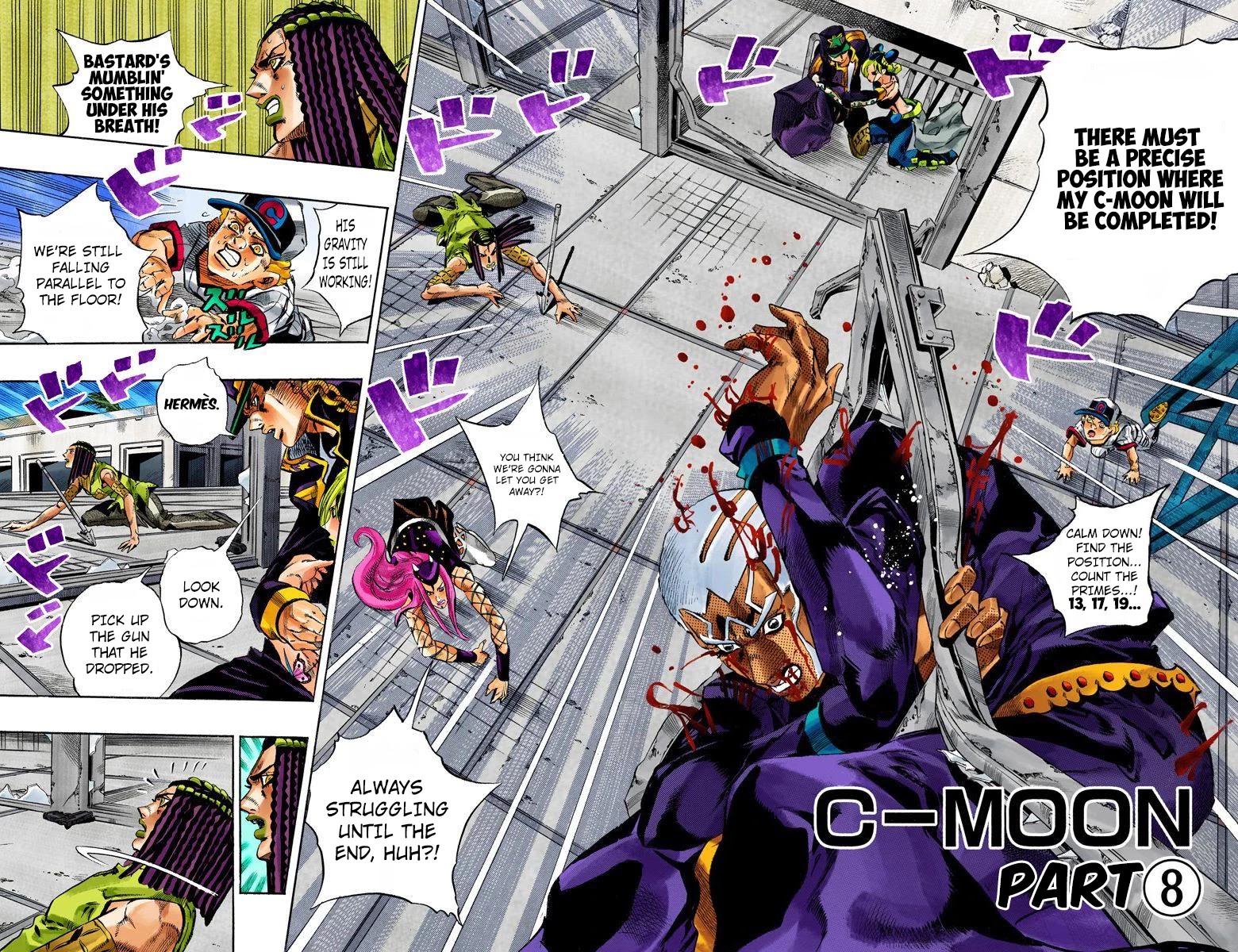 JoJo's Bizarre Adventure Part 6 - Stone Ocean (Official Colored) chapter 148 page 3