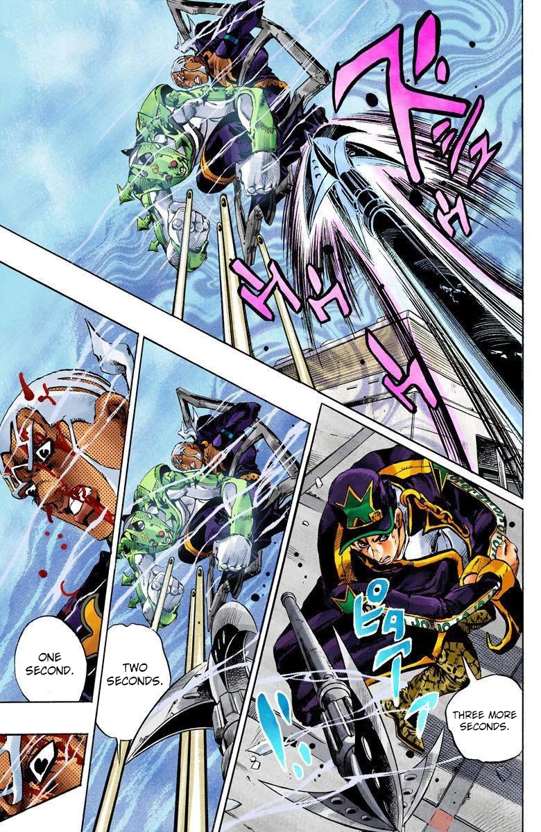 JoJo's Bizarre Adventure Part 6 - Stone Ocean (Official Colored) chapter 148 page 8