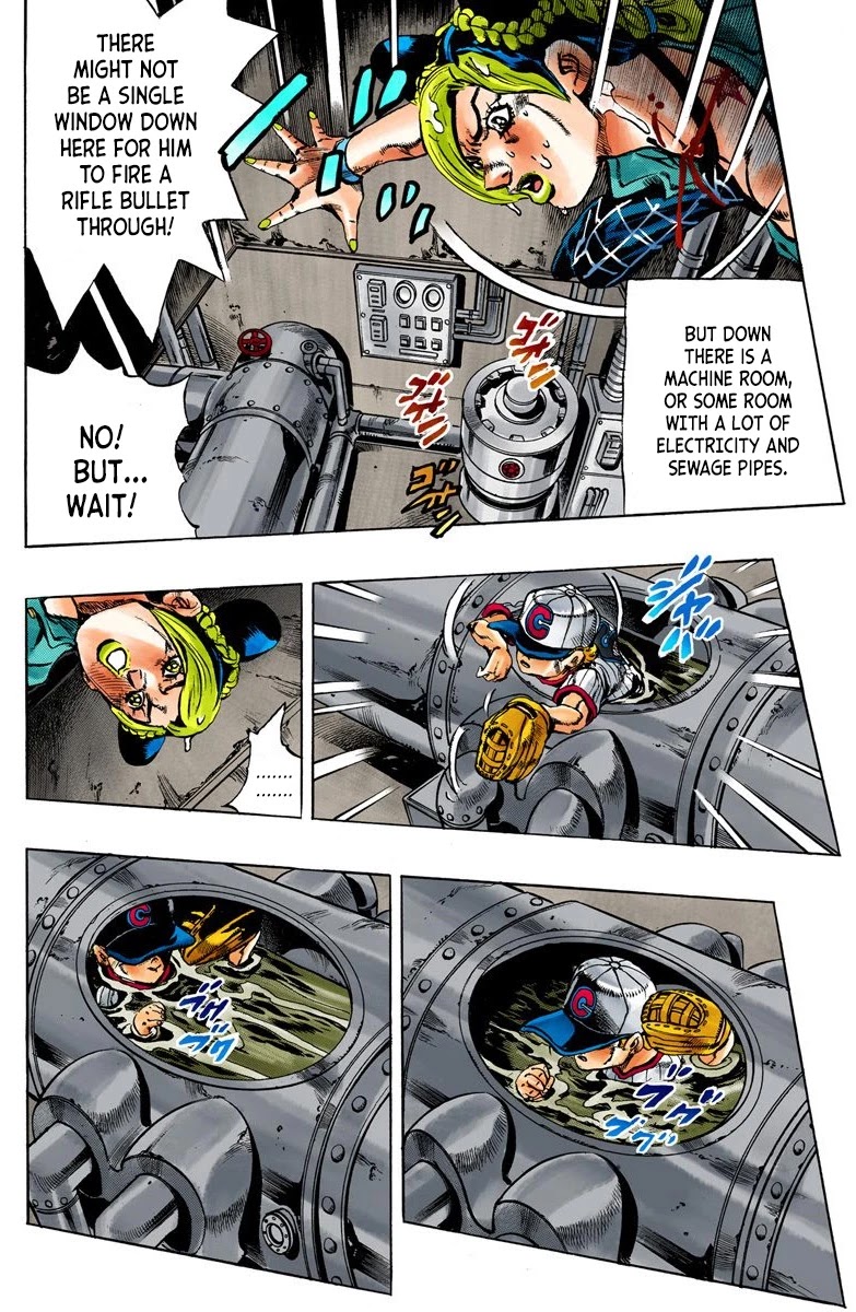 JoJo's Bizarre Adventure Part 6 - Stone Ocean (Official Colored) chapter 15 page 10