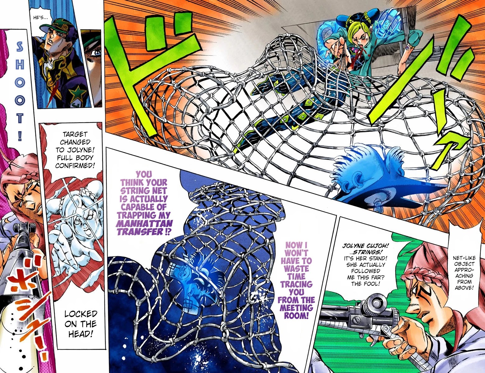 JoJo's Bizarre Adventure Part 6 - Stone Ocean (Official Colored) chapter 15 page 16