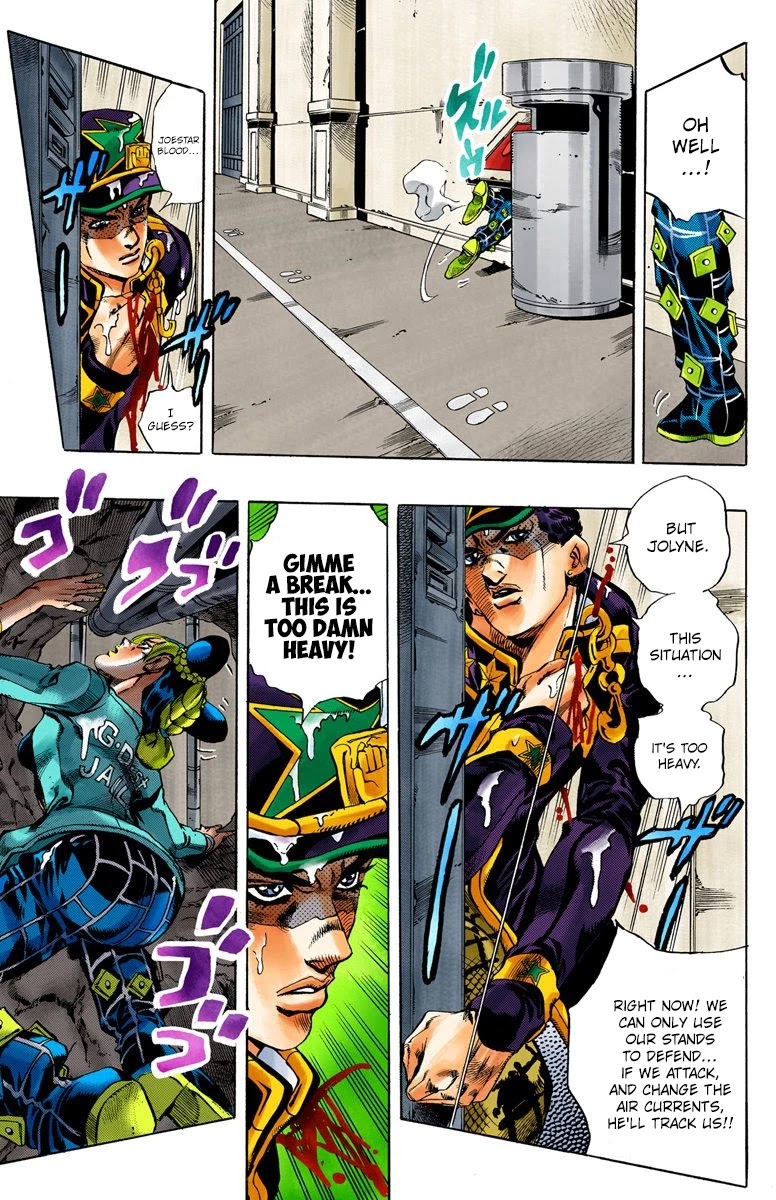 JoJo's Bizarre Adventure Part 6 - Stone Ocean (Official Colored) chapter 15 page 7