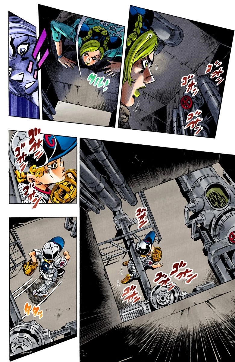 JoJo's Bizarre Adventure Part 6 - Stone Ocean (Official Colored) chapter 15 page 8