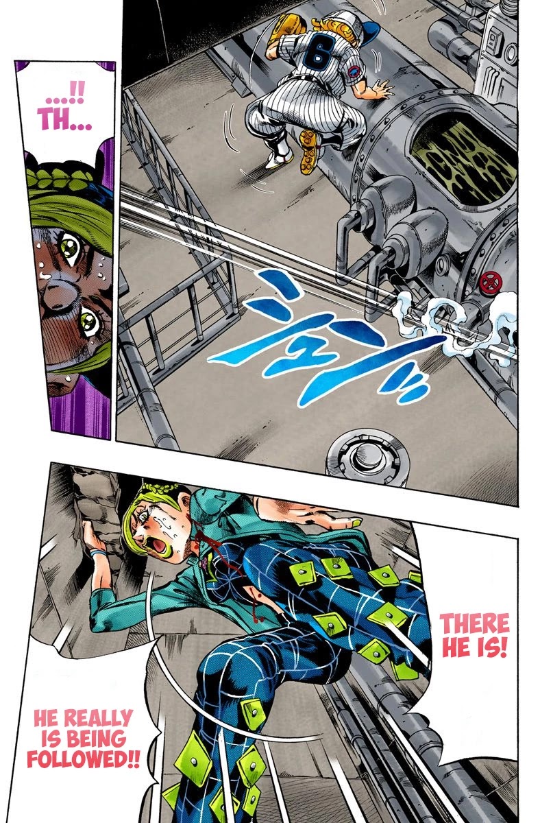 JoJo's Bizarre Adventure Part 6 - Stone Ocean (Official Colored) chapter 15 page 9
