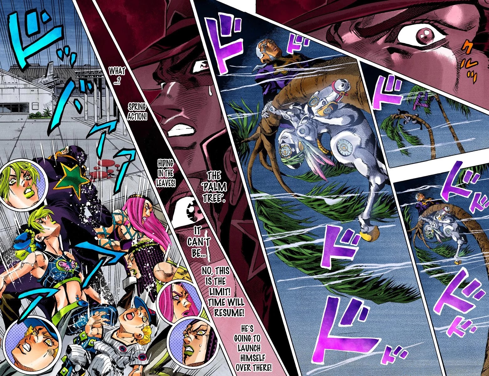 JoJo's Bizarre Adventure Part 6 - Stone Ocean (Official Colored) chapter 151 page 14