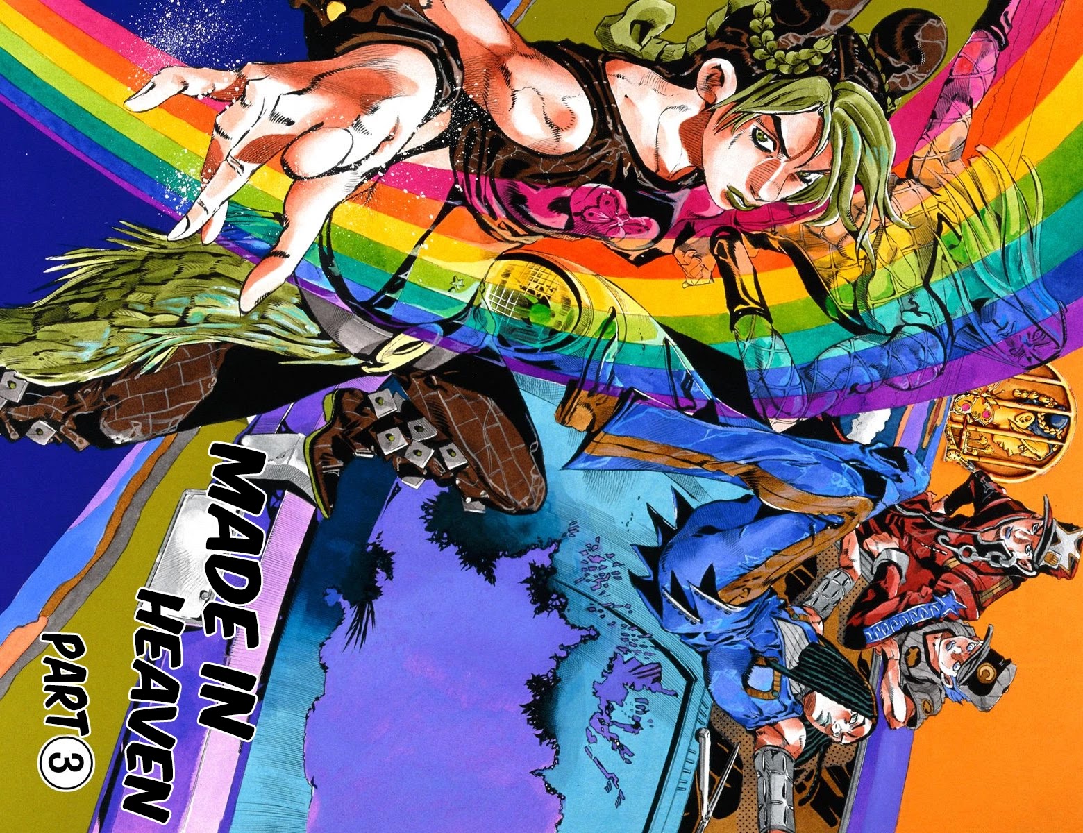 JoJo's Bizarre Adventure Part 6 - Stone Ocean (Official Colored) chapter 151 page 2