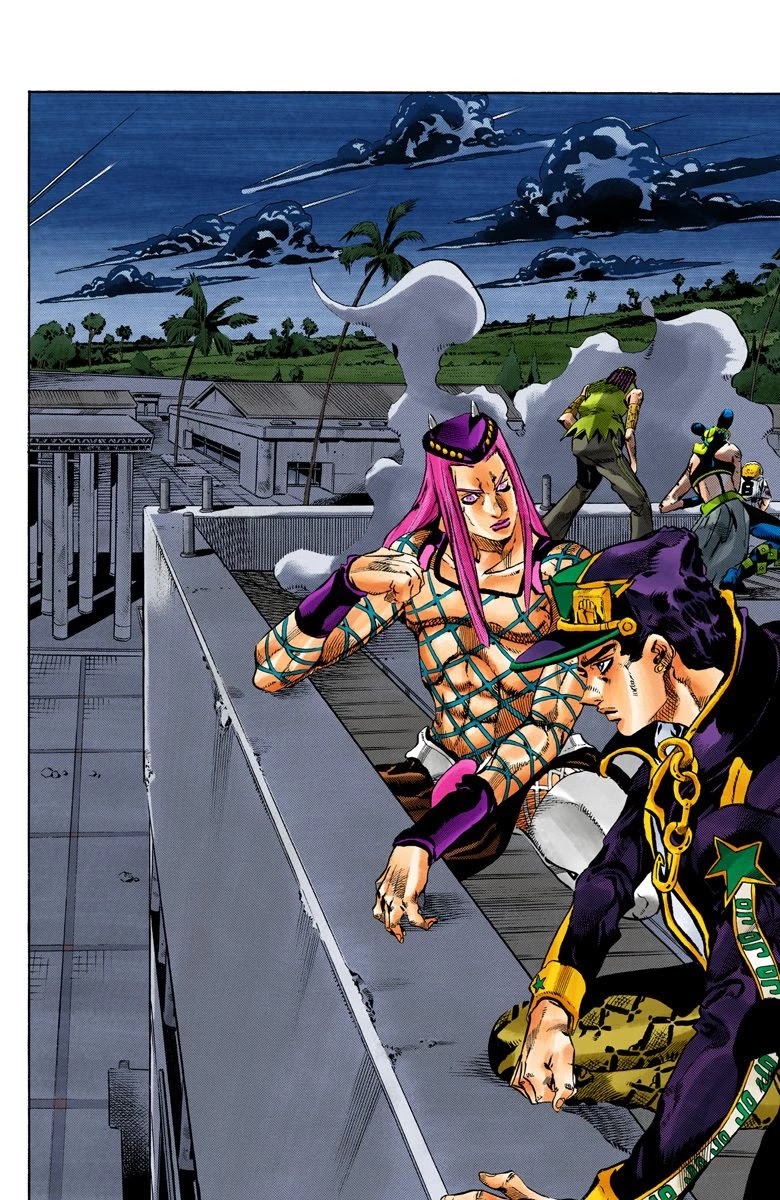 JoJo's Bizarre Adventure Part 6 - Stone Ocean (Official Colored) chapter 151 page 3