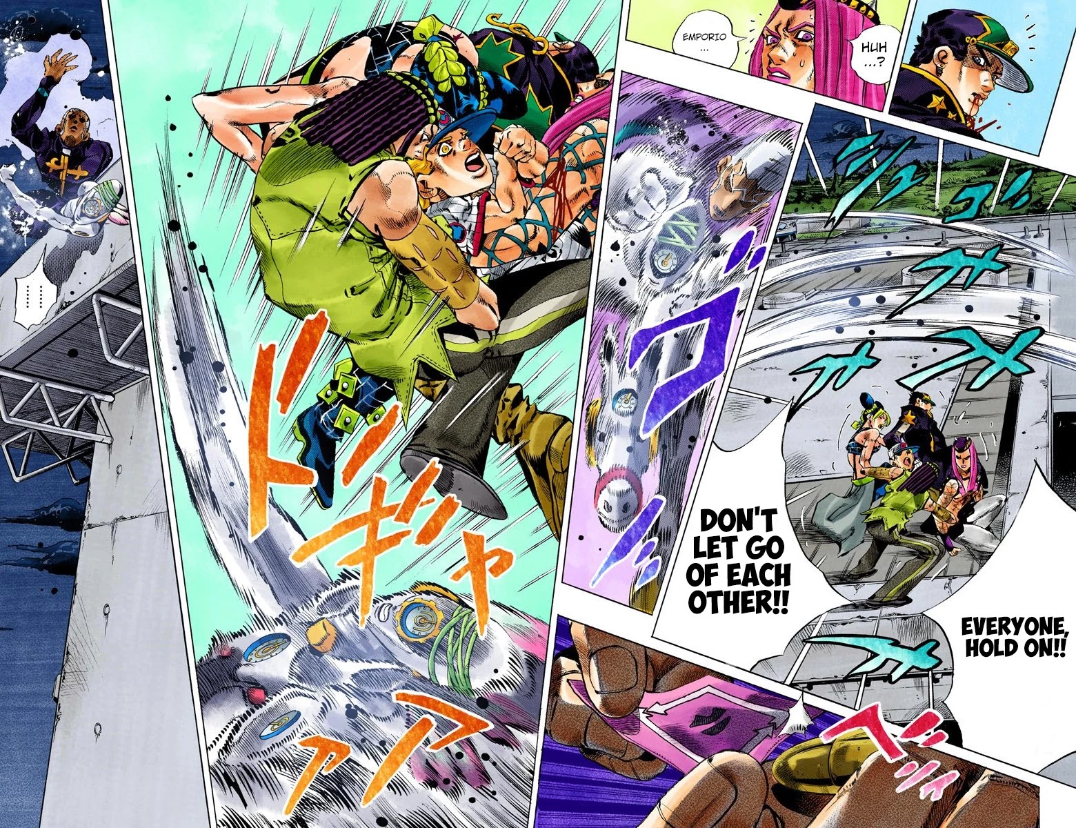JoJo's Bizarre Adventure Part 6 - Stone Ocean (Official Colored) chapter 152 page 11