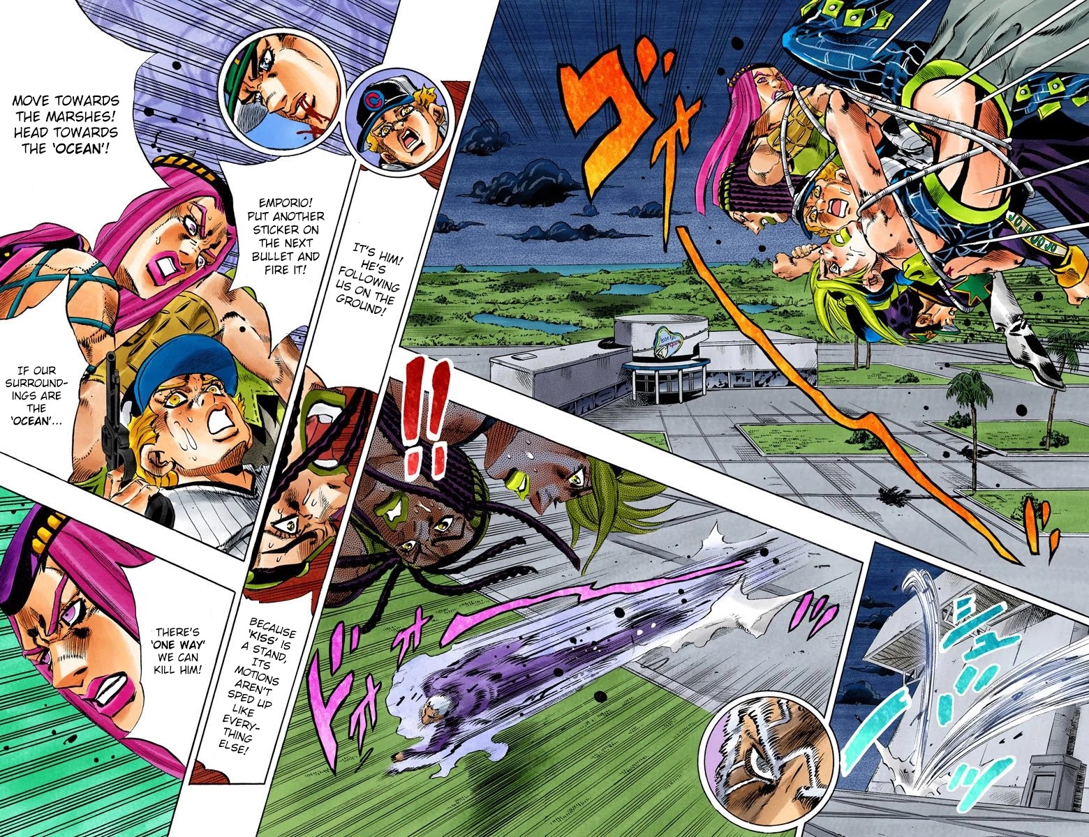 JoJo's Bizarre Adventure Part 6 - Stone Ocean (Official Colored) chapter 152 page 12