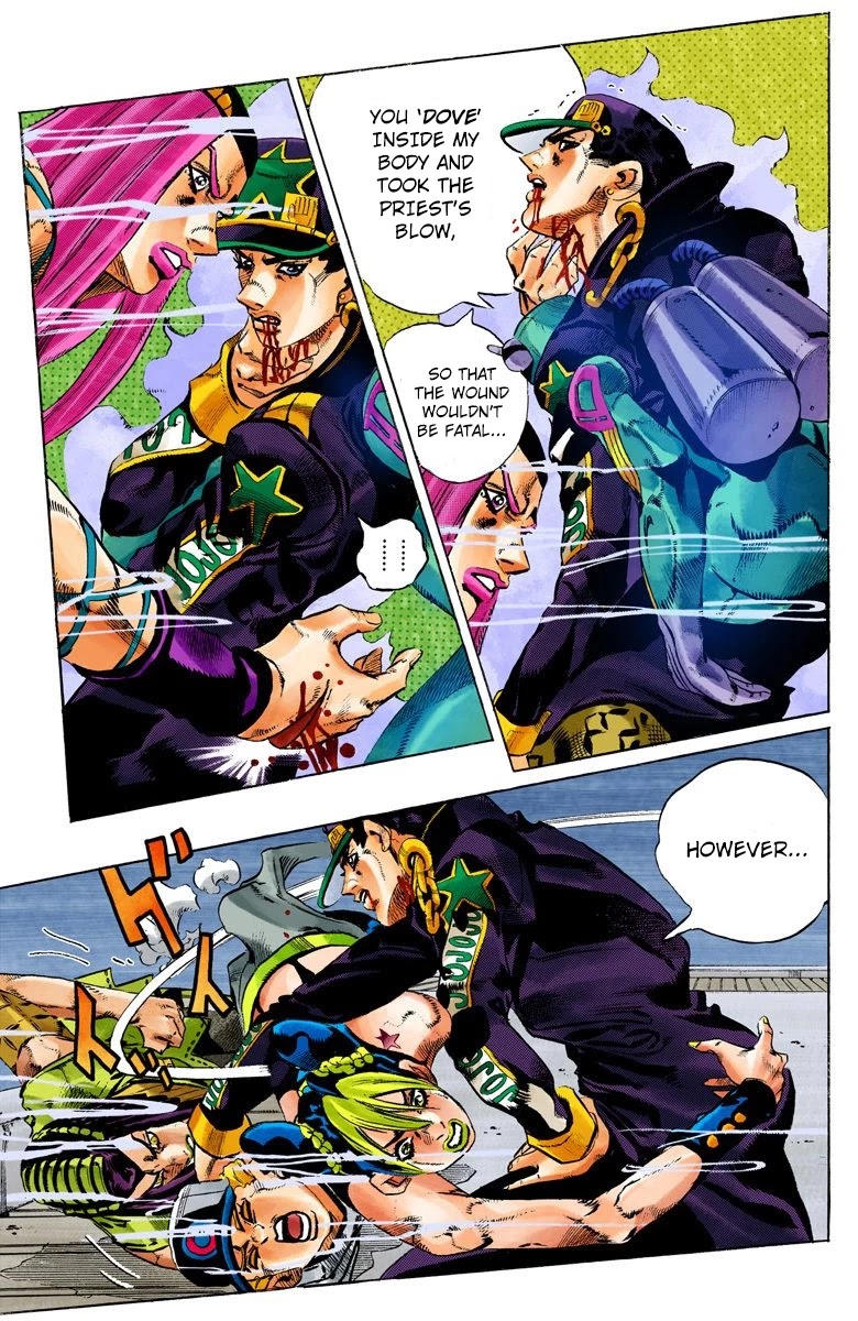 JoJo's Bizarre Adventure Part 6 - Stone Ocean (Official Colored) chapter 152 page 5