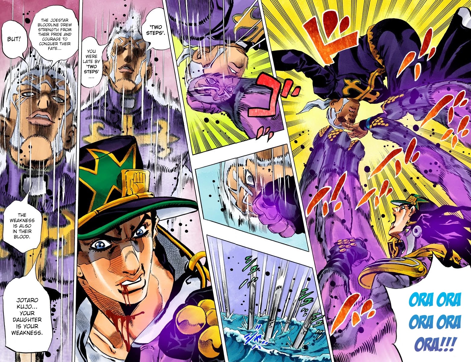 JoJo's Bizarre Adventure Part 6 - Stone Ocean (Official Colored) chapter 154 page 9