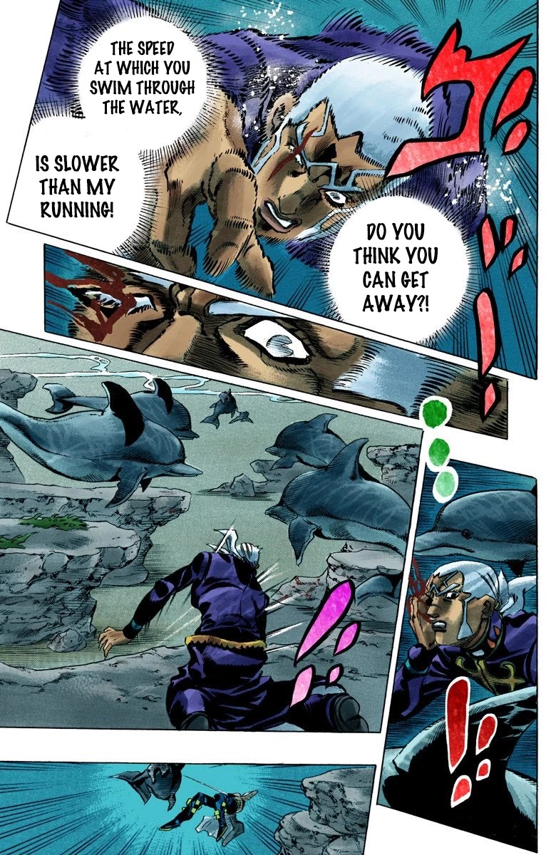 JoJo's Bizarre Adventure Part 6 - Stone Ocean (Official Colored) chapter 155 page 6