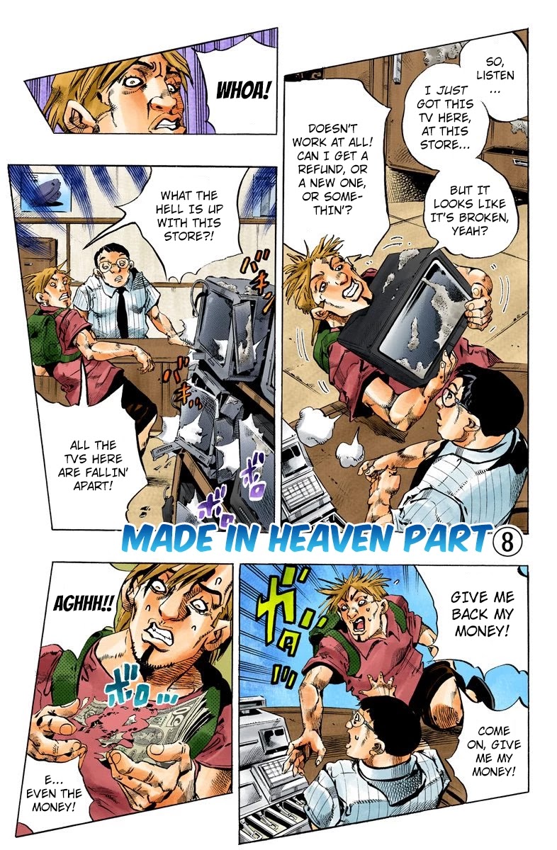 JoJo's Bizarre Adventure Part 6 - Stone Ocean (Official Colored) chapter 156 page 1
