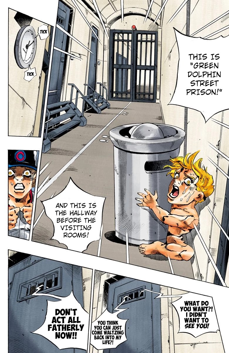 JoJo's Bizarre Adventure Part 6 - Stone Ocean (Official Colored) chapter 156 page 11