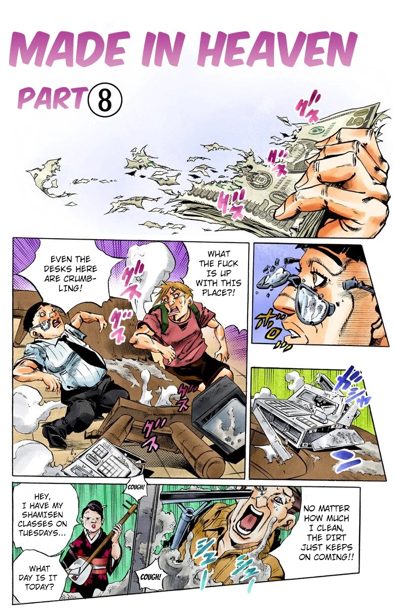 JoJo's Bizarre Adventure Part 6 - Stone Ocean (Official Colored) chapter 156 page 2