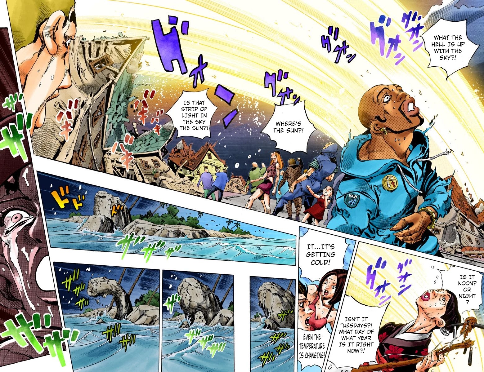 JoJo's Bizarre Adventure Part 6 - Stone Ocean (Official Colored) chapter 156 page 4
