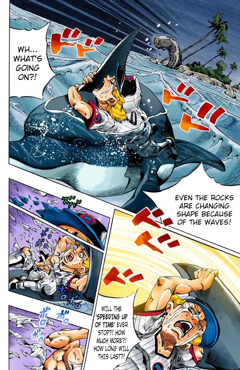 JoJo's Bizarre Adventure Part 6 - Stone Ocean (Official Colored) chapter 156 page 5