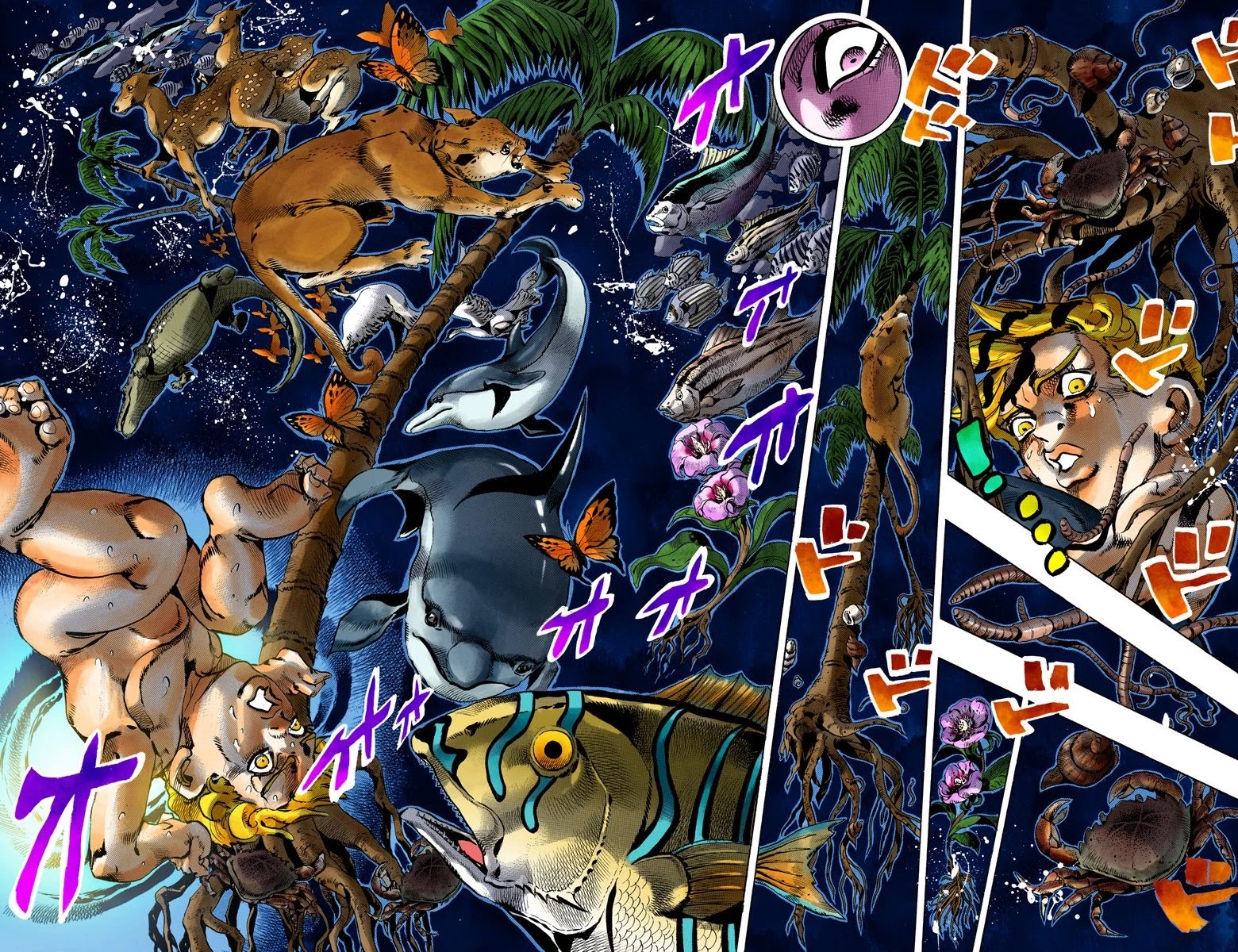 JoJo's Bizarre Adventure Part 6 - Stone Ocean (Official Colored) chapter 156 page 7