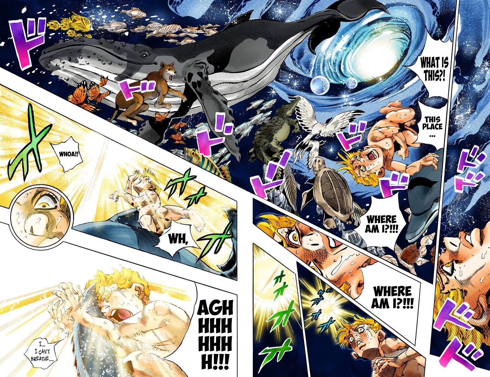 JoJo's Bizarre Adventure Part 6 - Stone Ocean (Official Colored) chapter 156 page 8