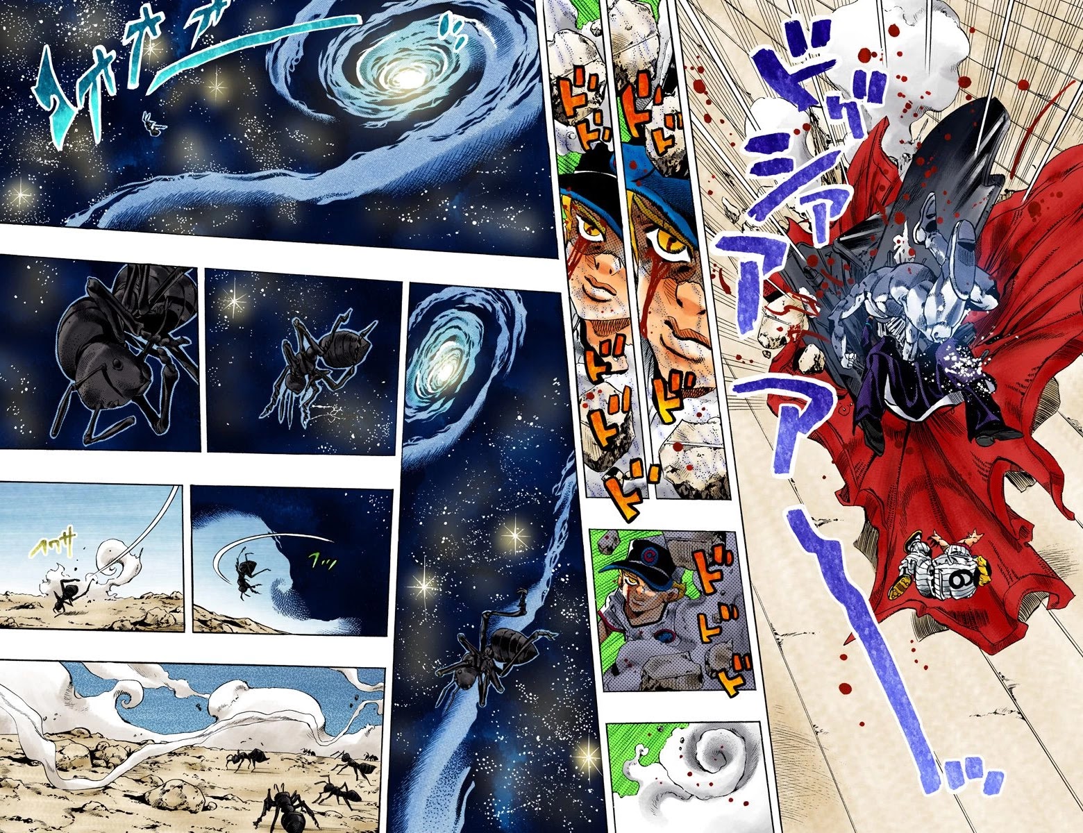 JoJo's Bizarre Adventure Part 6 - Stone Ocean (Official Colored) chapter 158 page 12